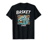 Funny Disc Golf Basket Case Retro Pop Art Camiseta