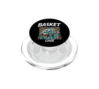 Funny Disc Golf Basket Case Retro Pop Art PopSockets PopGrip para MagSafe