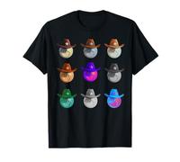 Funny Disco Ball Country Music Rodeo Cowgirl Cowboy Western Camiseta