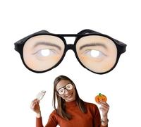 Funny Disguised Glasses - Disguised Eyeglasses Halloween, Day Toys Dress Up Props Glass | Broma Toys For Halloween Fools Day Accessory, Trick Toy Funny Eyes Glasses, For Adults Kids Party Favo