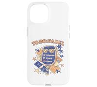 Funny Distressed To Do List Pala de Padel Sport Carcasa para iPhone 15