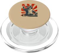 Funny DJ Cat Disco Sound Tech Auriculares Música PopSockets PopGrip para MagSafe