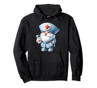 Funny Doctor GNOME Graphic For Women and Men Retro Nurse Sudadera con Capucha