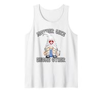 Funny Doctor GNOME Graphic Women Paramedic Nurse Mom Saying Camiseta sin Mangas