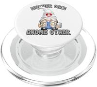 Funny Doctor GNOME Graphic Women Paramedic Nurse Mom Saying PopSockets PopGrip para MagSafe