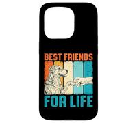 Funny Dog Best Friends For Life Fist Bump Carcasa para iPhone 15 Pro
