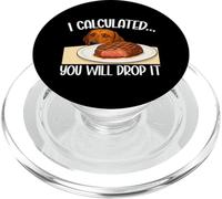 Funny Dog, calculé Que lo dejarás Caer, Humor para Perros, Amante de los Perros PopSockets PopGrip para MagSafe