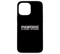 Funny Dog Dad, My House My Rules. Dog Father, New Puppy Dad Carcasa para iPhone 13 Pro Max