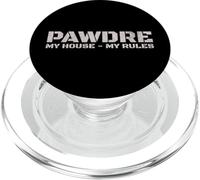 Funny Dog Dad, My House My Rules. Dog Father, New Puppy Dad PopSockets PopGrip para MagSafe