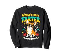 Funny Dog Dad World's Best Farter I Mean Father Fathers Day Sudadera