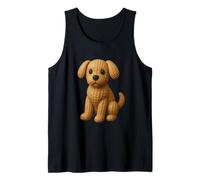 Funny Dog Made of Peanuts Art - Lindo Amante de Las nueces Camiseta sin Mangas