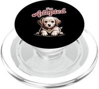 Funny Dog Memes Soy Adoptado Chistes Divertidos Adoptar Un Perro PopSockets PopGrip para MagSafe