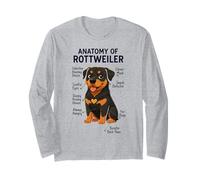 Funny Dog Owner Anatomy of A Rottweiler Manga Larga