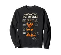 Funny Dog Owner Anatomy of A Rottweiler Sudadera