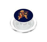 Funny Dog Rock Music Group Band Guitarristas eléctricos PopSockets PopGrip para MagSafe