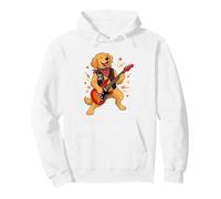 Funny Dog Rock Music Group Band Guitarristas eléctricos Sudadera con Capucha