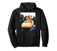 Funny Dog Roller Coaster Meme Silly Graphic Golden Retriever Sudadera con Capucha