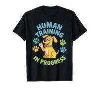 Funny Dog Service Human Joke Humor Perros Cachorros Camiseta