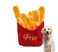 Funny Dog Toys - Dog Squeak Toy, Puppy Toys For Teething | Plush Pet Toy Cute Food Shape Chew Toy Dog Treat Interactive Toys For Puppy Small Medium Large Dog Christmas Birthday