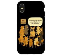 Funny Dog's Anonymous Han pasado tres semanas desde que ladré Carcasa para iPhone X/XS