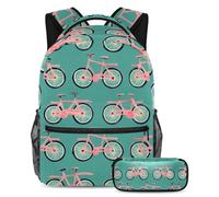 Funny Dogs - Juego de mochila escolar y estuche para lápices para adolescentes, niñas, niños, mochila ligera de viaje, Multicolor 17, Talla única, Mochilas de viaje