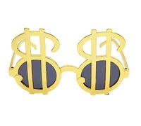 Funny Dollar Casino - Gafas de sol para fiesta de cumpleaños y día de los niños, suministros de fotografía con temática de casino, suministros para fiestas