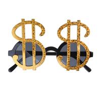 Funny Dollar Casino - Gafas de sol para fiesta de cumpleaños y día de los niños, suministros de fotografía con temática de casino, suministros para fiestas