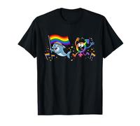 Funny Dolphin LGBT Rainbow Lesbianas Orgullo Gay Mujeres Hombres Camiseta