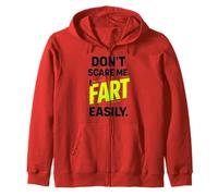 Funny Don’t Scare Me I Fart Easily Sudadera con Capucha