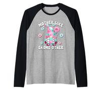 Funny Donut Mom Saying For Women Donut Lovers Summer GNOME Camiseta Manga Raglan