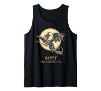 Funny Dragon Witch Candy Spooky Ghost Halloween Costume Camiseta sin Mangas