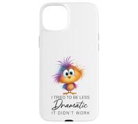 Funny Dramatic Quote Funny Bird Sarcastic Humor Women Men Carcasa para iPhone 15 Plus