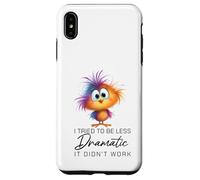Funny Dramatic Quote Funny Bird Sarcastic Humor Women Men Carcasa para iPhone XS MAX