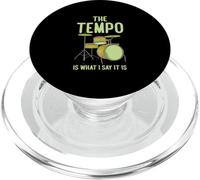 Funny Drummer El Tempo es lo Que Digo Que es Tocar la batería PopSockets PopGrip para MagSafe