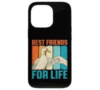 Funny Duck Best Friends For Life Fist Bump Carcasa para iPhone 13 Pro