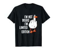 Funny Duck de edición limitada con I'm Not Weird Camiseta