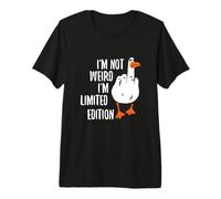 Funny Duck de edición Limitada con I'm Not Weird Camiseta Premium
