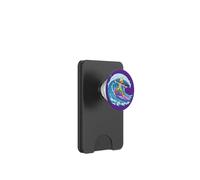 Funny Duck está surfeando una ola del océano 1 - Fan Fun PopSockets PopWallet para MagSafe