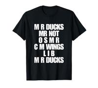 Funny Duck Lover Phrase M R Ducks Y2K Aesthetic Mr Ducks Camiseta