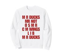 Funny Duck Lover Phrase M R Ducks Y2K Aesthetic Mr Ducks Sudadera
