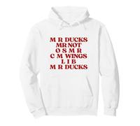 Funny Duck Lover Phrase M R Ducks Y2K Aesthetic Mr Ducks Sudadera con Capucha