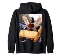 Funny Duck Roller Coaster Meme Silly Graphic Sudadera con Capucha