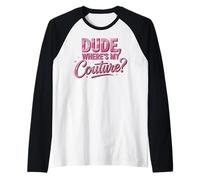 Funny Dude Where's My Couture Camiseta Manga Raglan