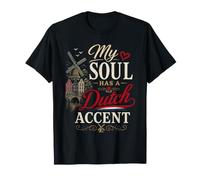 Funny Dutch Humor Netherlands Joke Accent Pride Camiseta