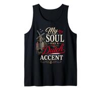 Funny Dutch Humor Netherlands Joke Accent Pride Camiseta sin Mangas