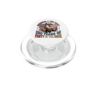 Funny Eagle Mullet 4 de Julio Hotdog y Cerveza PopSockets PopGrip para MagSafe