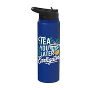 Funny Earl Grey Tea - Amante del té Stainless Steel Insulated Water Bottle