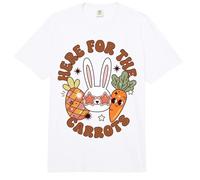 Funny Easter Bunny Just Here for The Carrots Comfort Colors Adult Heavyweight T-Shirt