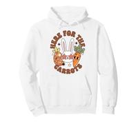 Funny Easter Bunny Just Here for The Carrots Sudadera con Capucha