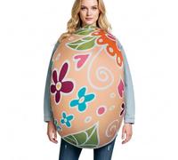 Funny Easter Costume, Adult Holiday Dress Up Outfit, 30.31x41.34 Inches Theme Party Wear with Polyester Fabric, Lightweight Party Costume, Role Play Outfit with Colorful Style, Event Clothing for Stag